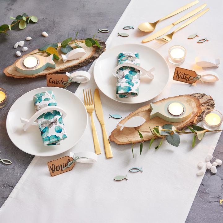 Image du produit VBS Porte-bougie à réchaud "Poisson", 2 pièces