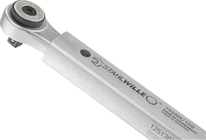 Produktbild Stahlwille Drehmomentschlüssel 750NR/100 (3/8", 20 - 100 Nm)