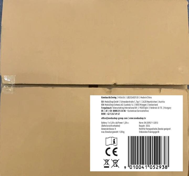 Actual product image MediaShop AbSwing
