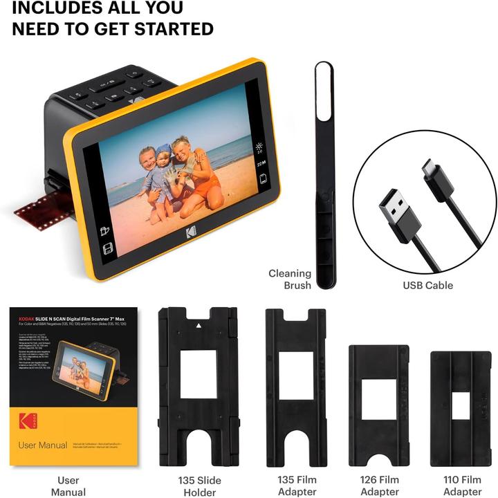 Productafbeelding Kodak Slide N Scan Max (USB, HDMI)