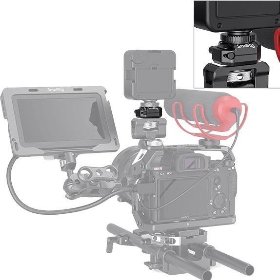Produktbild SmallRig Multi-Functional Cold Shoe Mount mit Safety Release (Diverses Video Zubehör)