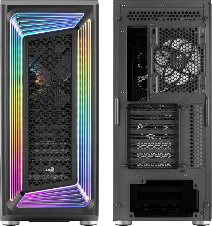 Produktbild AeroCool Geh Midi Interstellar MicroATX/ATX/MiniITX ARGB/TG (ATX, Mini-ITX, mATX)
