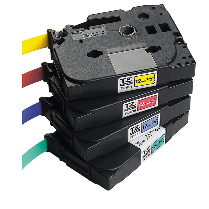 Produktbild Brother Tze-611 (0.60 cm, Schwarz)