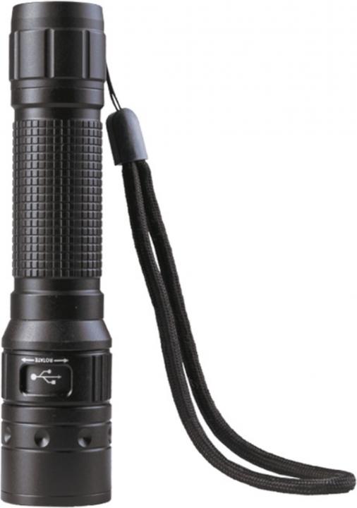 Actual product image Mil-tec Operator MT1R Rechargeable Flashlight 500 lm (13.70 cm, 500 lm)