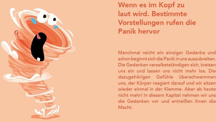 Produktbild Liebe Panik, komm mal wieder runter! (Deutsch, Klara Hanstein, 2025)
