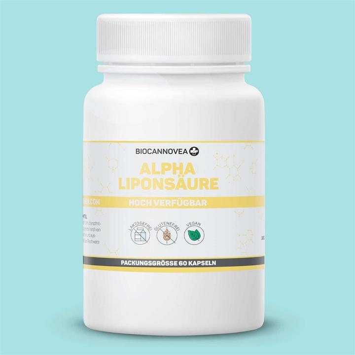 Produktbild Biocannovea R-Alpha Liponsäure (60 Stück, Kapseln, 56 g)