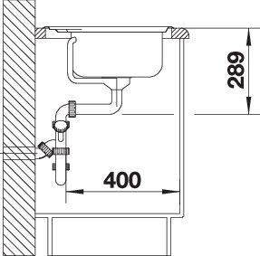 Produktbild Blanco Classic 40 S (Einbauspüle, 78 cm, 51 cm)