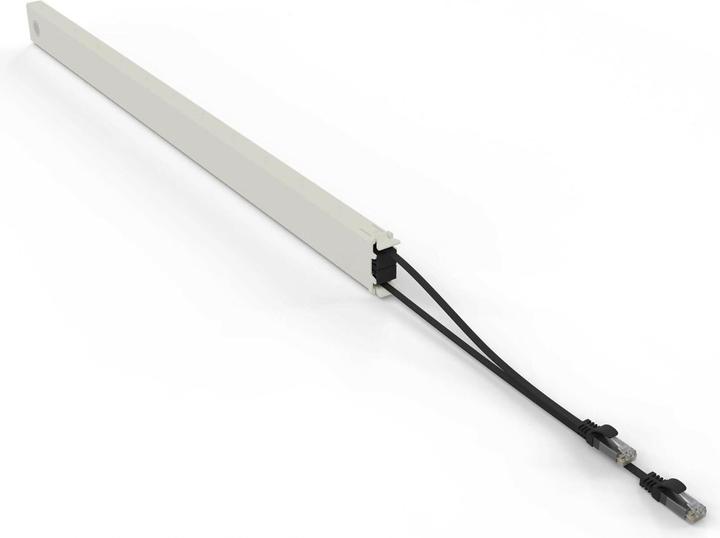 Produktbild PATCHBOX one / Cassette / 46RU / Cat 6A, UTP, 2.5 m, Schwarz (CAT6a, 2.50 m)