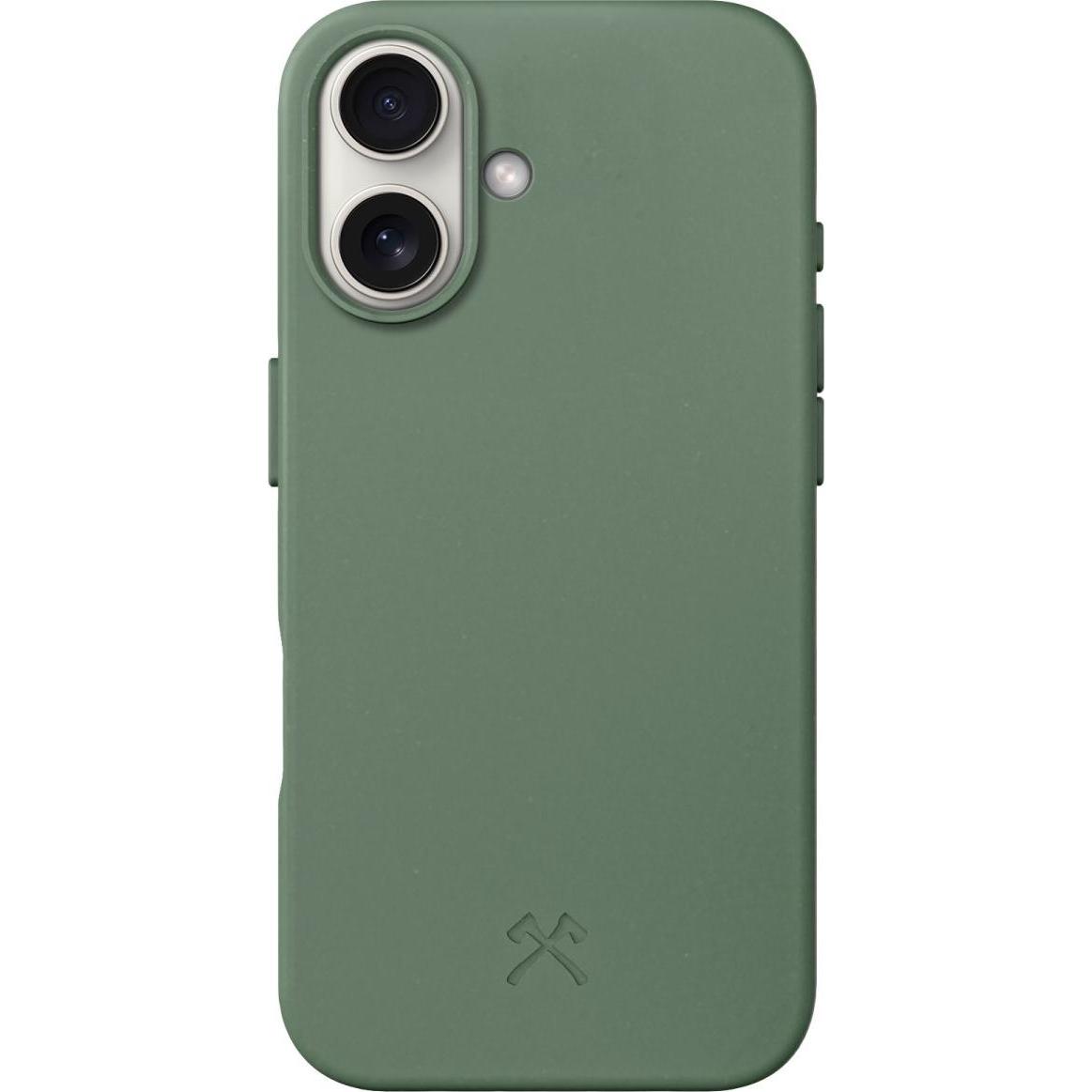 Woodcessories BioCase Magsafe (Apple iPhone 16), Smartphone Hülle, Grün