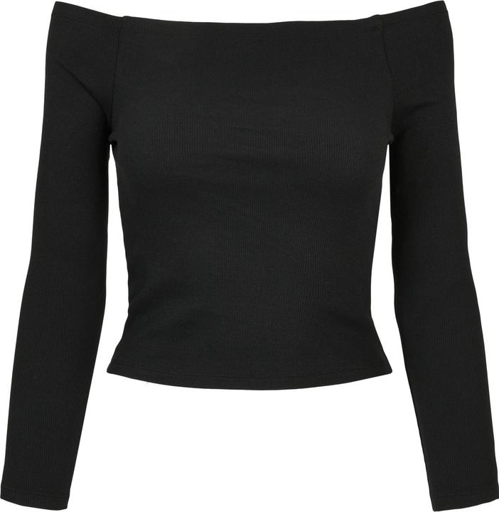 Image du produit Urban Classics Ladies Off Shoulder Rib Longsleeve - 16497 (5XL)