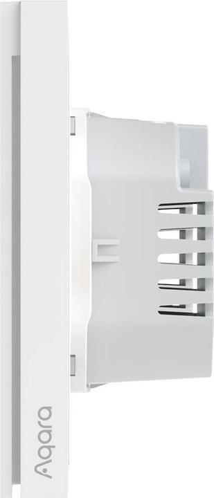 Actual product image Aqara Smart Wall Switch H1 White With Neutral, Single Rocker (Zigbee)