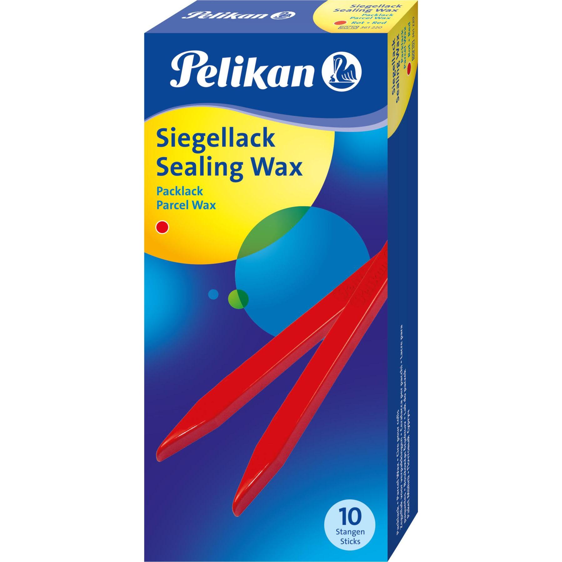 Pelikan, Verpackungsmaterial, Siegellacke Packlack (10 Stück)