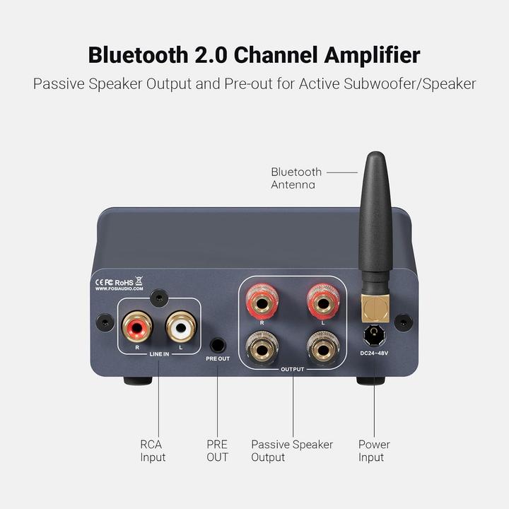 Actual product image Fosi Audio BT20A PRO (Amplifier)