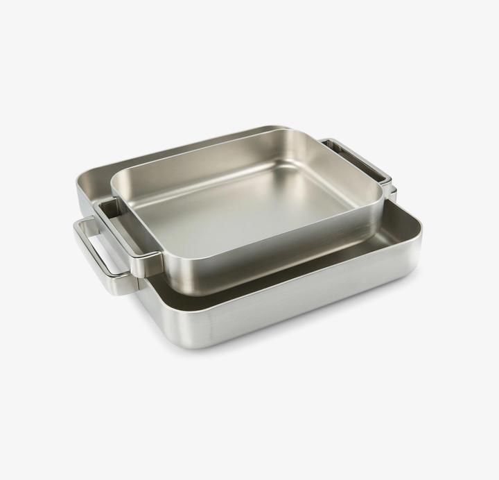 Produktbild Iittala Ofenform aus Edelstahl silberfarben