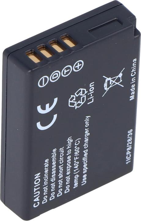 Image du produit Panasonic Batterie DMC-TZ6 Batterie DMW-BCG10GK, BP-DC7-E, DMW-BCG10, DMW-BCG10PP, DMW-BCG10E (Batterie de l'appareil photo)