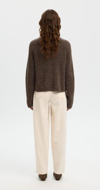 Produktbild Selected Wollmix Strickjacke mit Reissverschluss (S)