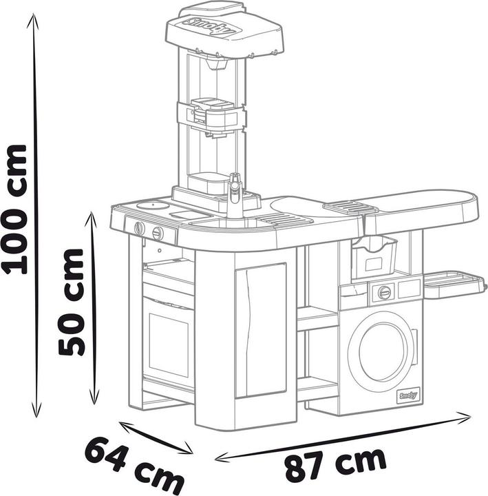 Immagine prodotto Simba Cucina Tefal Studio con lavatrice