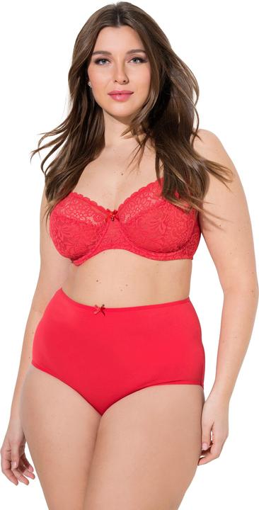 Produktbild Ulla Popken Maxislips, 5er-Pack, Punkte/rot/schwarz (44, 5er Pack)