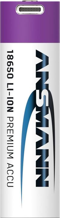 Produktbild Ansmann Li-Ion Akku 18650 (1 Stk., 18650, 3400 mAh)