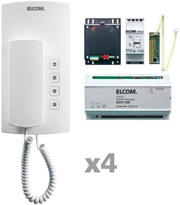 Produktbild Elcom ELCO AKB-04I2-BUSKIT i2-Bus Audio- Kit 4Teilnehme