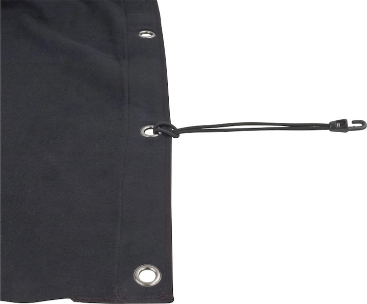 Image du produit Showgear Backdrop Black 3 m (W) - 6 m (H) (Drapé)