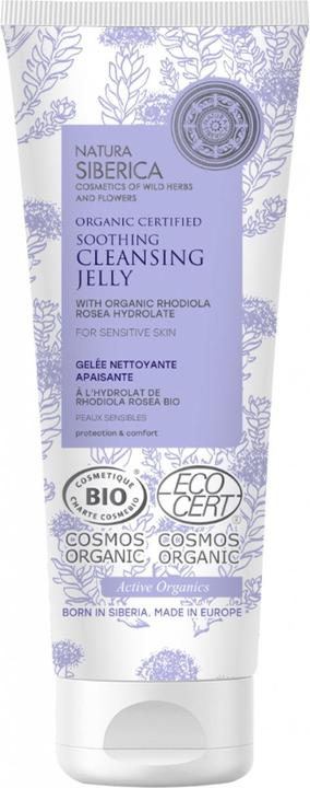 Produktbild Natura Siberica Bio-zertifiziertes beruhigendes Reinigungsgel für empfindliche Haut, 140 ml (Reinigungsschaum, 140 ml)