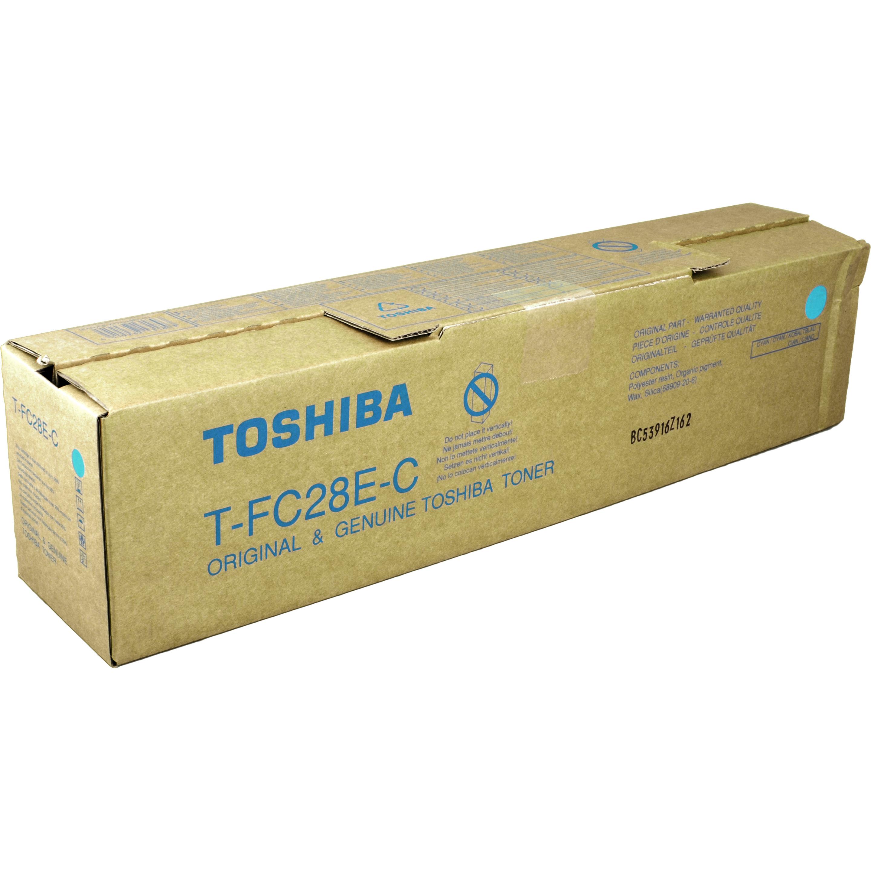 Thumbnail - Toshiba, Toner, 6AJ00000046T-FC 28 EC Toner cyan 24.000 Seiten/6% Cyan (C)