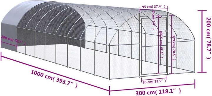 Image du produit vidaXL Hühnerstall