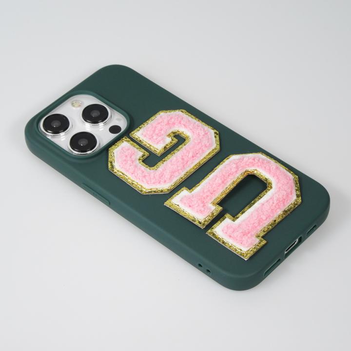 Actual product image PhoneLook Sticker Sticker for mobile/tablet/computer 3D embroidered letter P