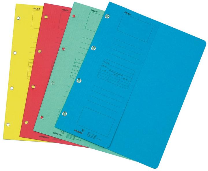 Produktbild Simplex Filex-Einhängehefter rot (A4, 1 x)