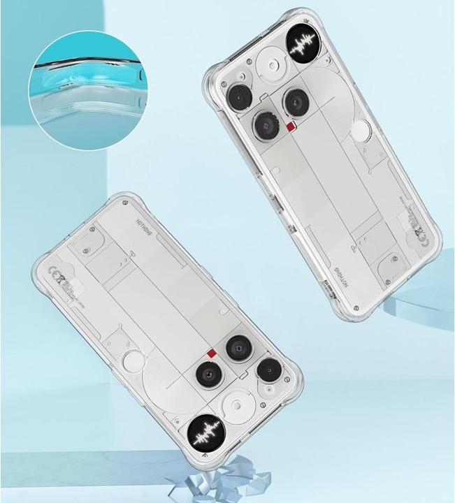 Produktbild Screenguard Crystal Soft Airbag Bumper Hülle (Nothing Phone (3))