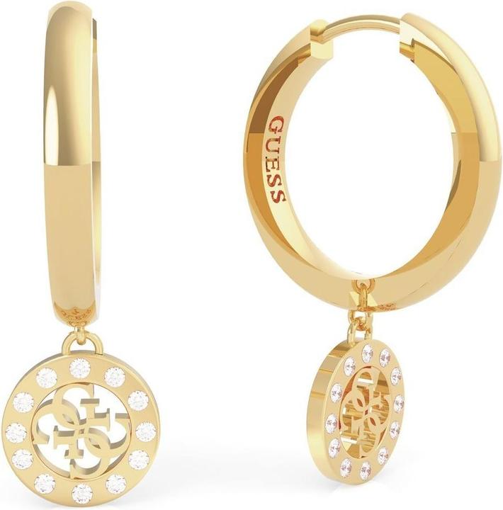 Image du produit Guess Boucles d'oreilles plaquées or avec pendants Miniature UBE79043