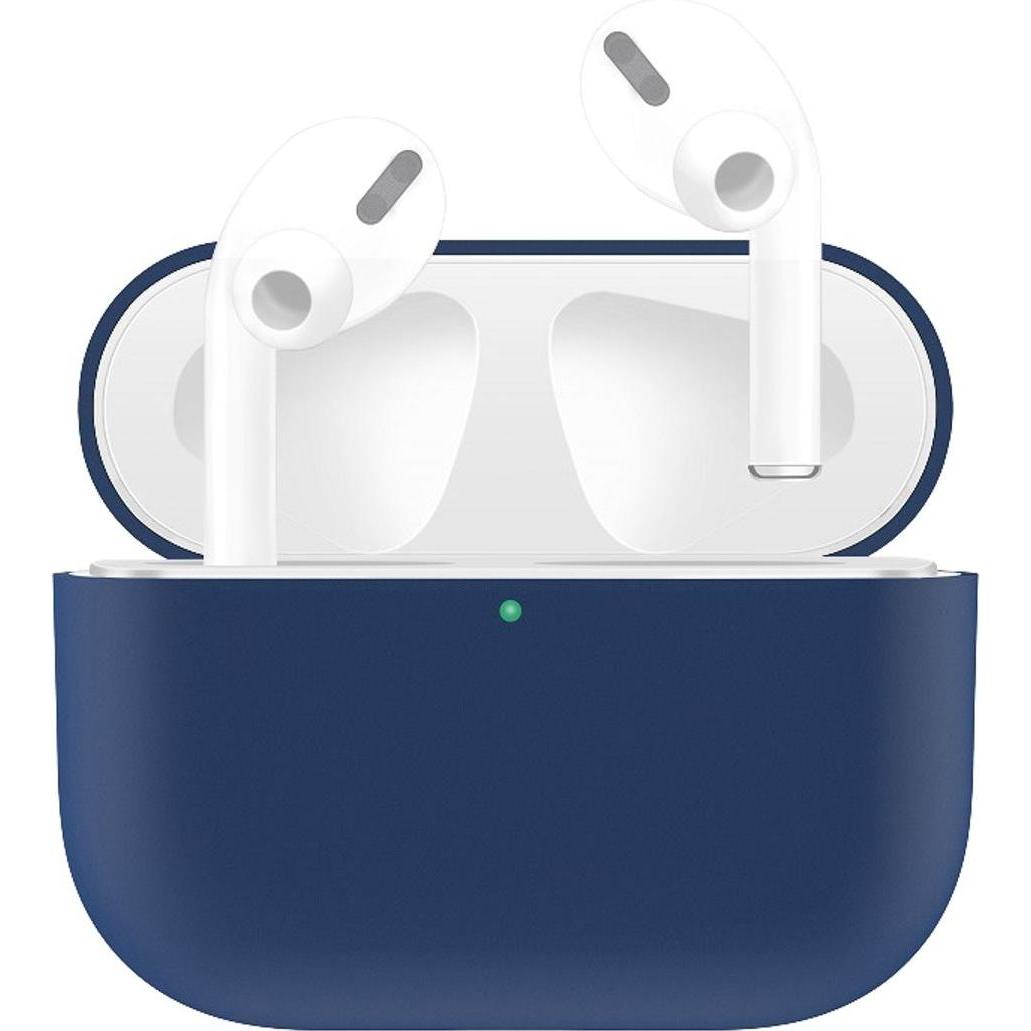König Design Schutzhülle für Apple AirPods Pro Schutzcase Etuis Cover Hülle Bumper Blau Neu (Kopfhörer Hülle), Kopfhörer...