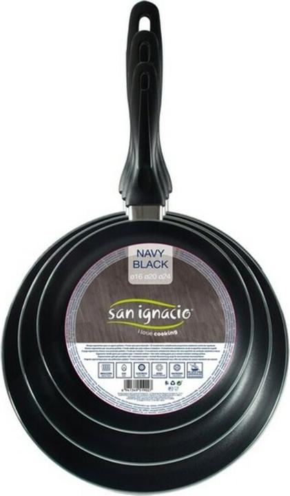 Actual product image San Ignacio Ignacio cocktail holder set 16-20-24cm (Pan set + pot set, Aluminium, 16 x 3.50 cm)