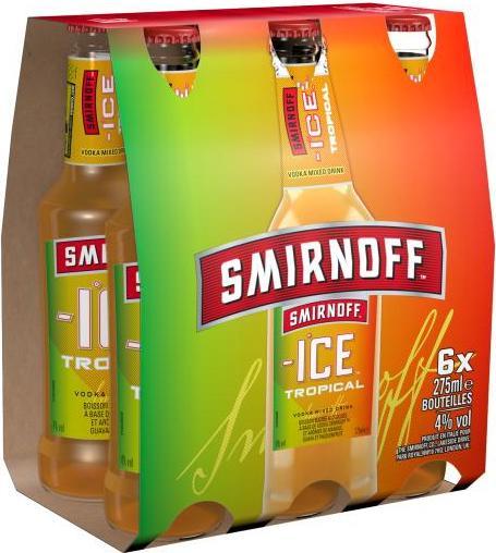 Produktbild Smirnoff Ice Tropical (1 x 27.5 cl)