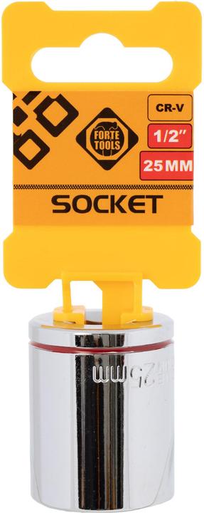 Produktbild Forte tools SOCKET 1/2 25MM (25 mm)