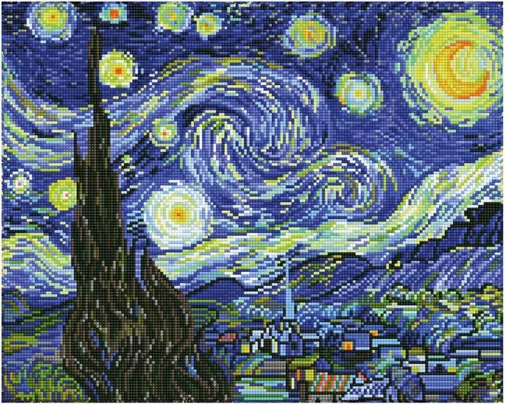 Diamond Dotz Starry Night (Van Gogh)