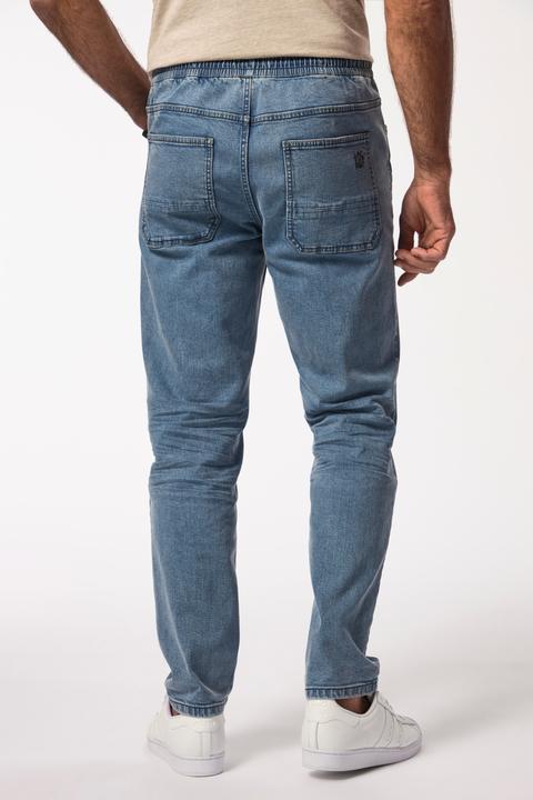 Actual product image JP1880 Slip-on jeans FLEXNAMIC®, denim, modern fit, 5-pocket, dirty denim (3XL)