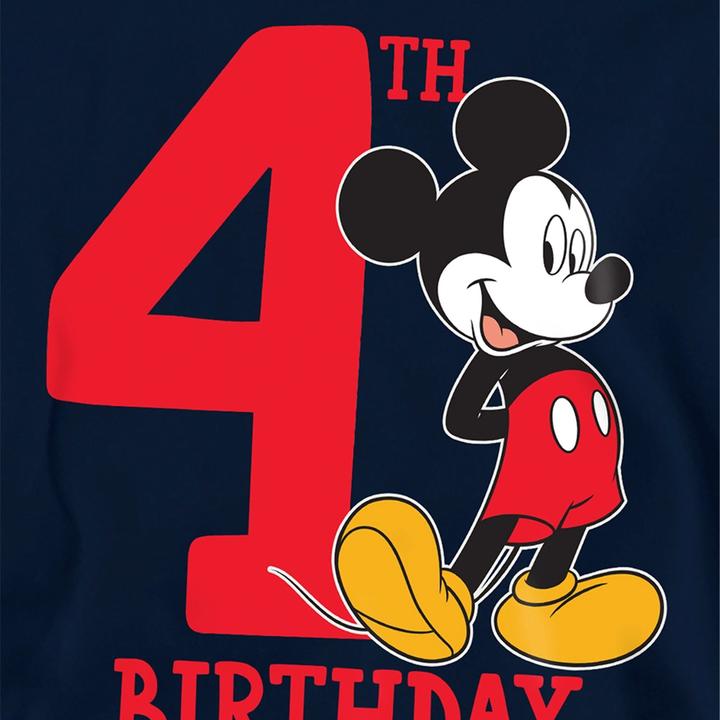 Produktbild Disney Kapuzenpullover 4. Geburtstag (128)