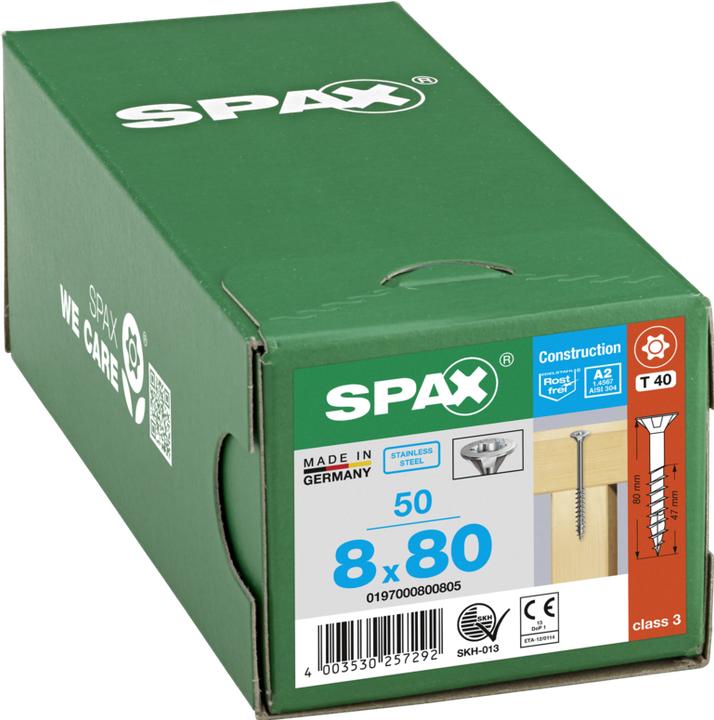 Produktbild Spax Holzbauschrauben (50 Schrauben pro Stück)