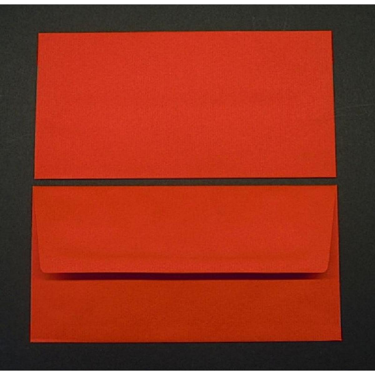 Thumbnail - Blanke, Briefumschlag, Briefumschläge DINlang 100g/qm gummiert VE=100 Stück tomate (110 x 220 mm, 100 x)