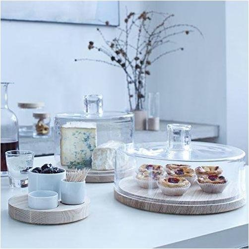 Actual product image LSA Lotta cake / cheese bell & bottom ash Ø25.5cm