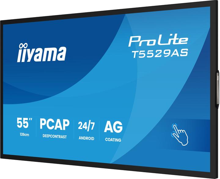 Actual product image iiyama LFD ProLite T5529AS-B1AG (3840 x 2160 Pixels, 54.60")