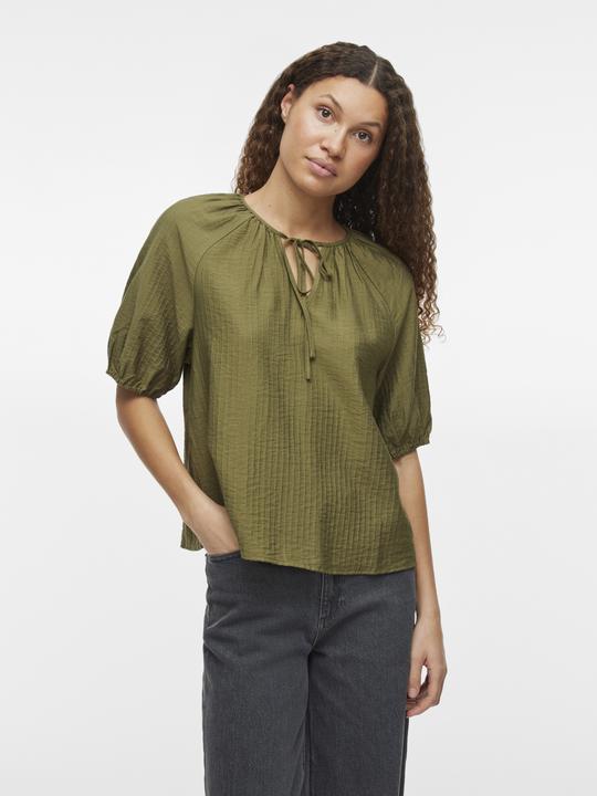 Immagine prodotto Vila V-Ausschnitt Oberteil mit kurzen Ärmeln (40)