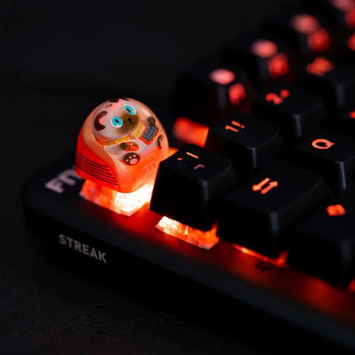 Produktbild Fnatic Artisan Keycap Loeya - orange