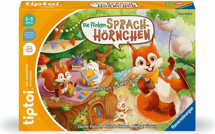 Produktbild Ravensburger Tiptoi - Die flinken Sprach-Hörnchen (Deutsch)