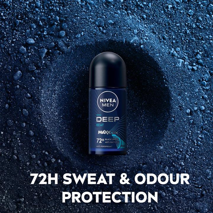 Produktbild NIVEA Men Deep Beat Antitranspirant - 50 Ml (Spray, 50 ml)