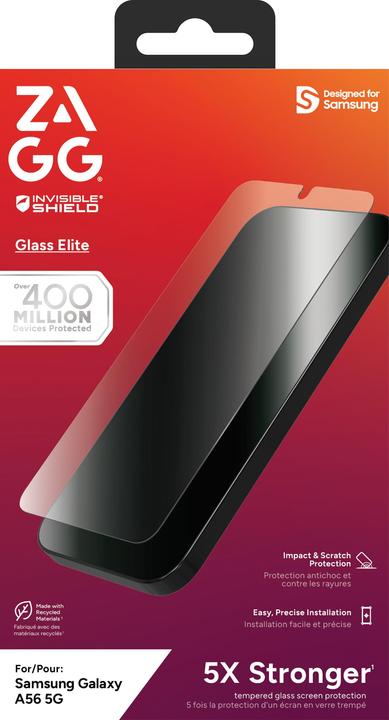 Produktbild Zagg Glass Elite (1 Stück, Samsung Galaxy A56)