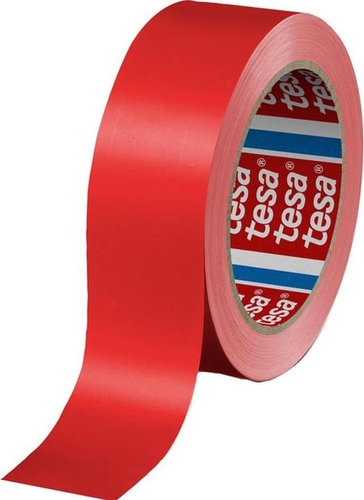 Actual product image tesa Packing tape 66m x 12mm red (12 mm)