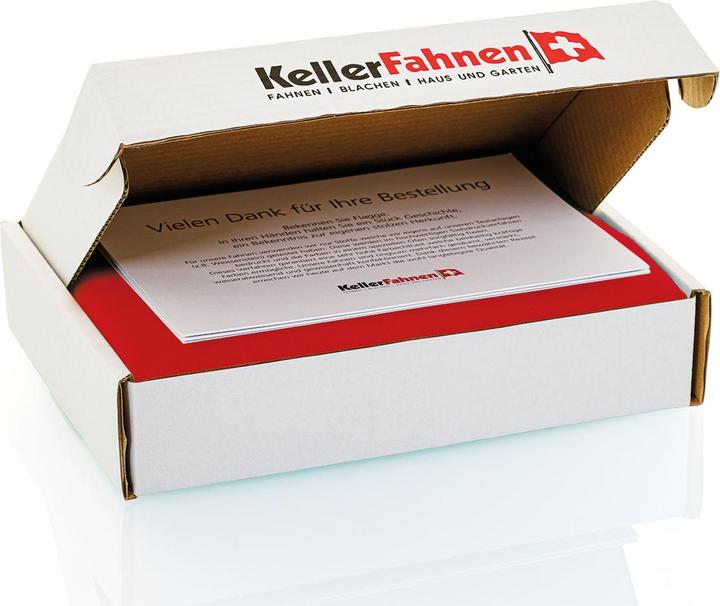 Immagine prodotto Keller Fahnen Schweizerfahne «Scherenschnitt» Superflag® 100x100 cm